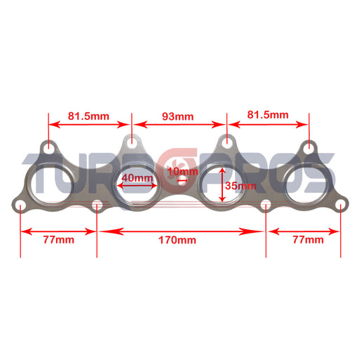 Turbo Charger To Exhaust Manifold Gasket For Kia Pro Ceed 1.6L