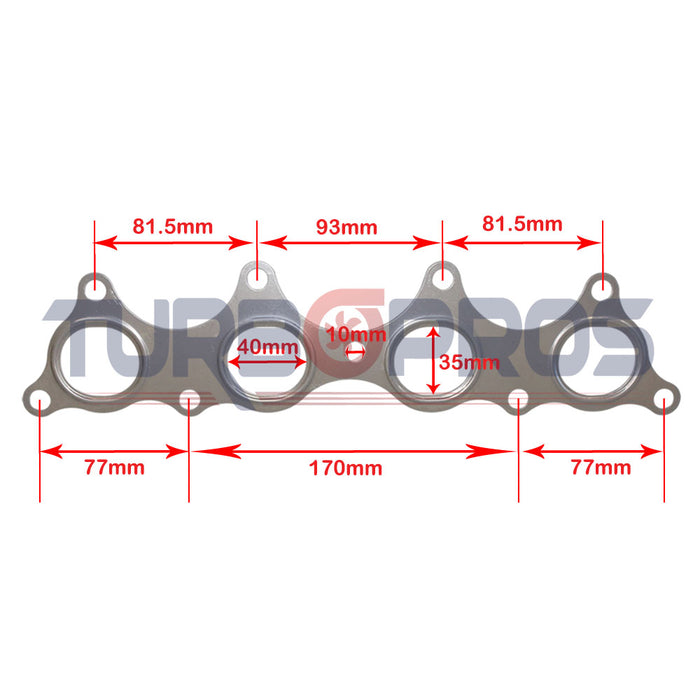 Turbo Charger To Exhaust Manifold Gasket For Kia Pro Ceed 1.6L