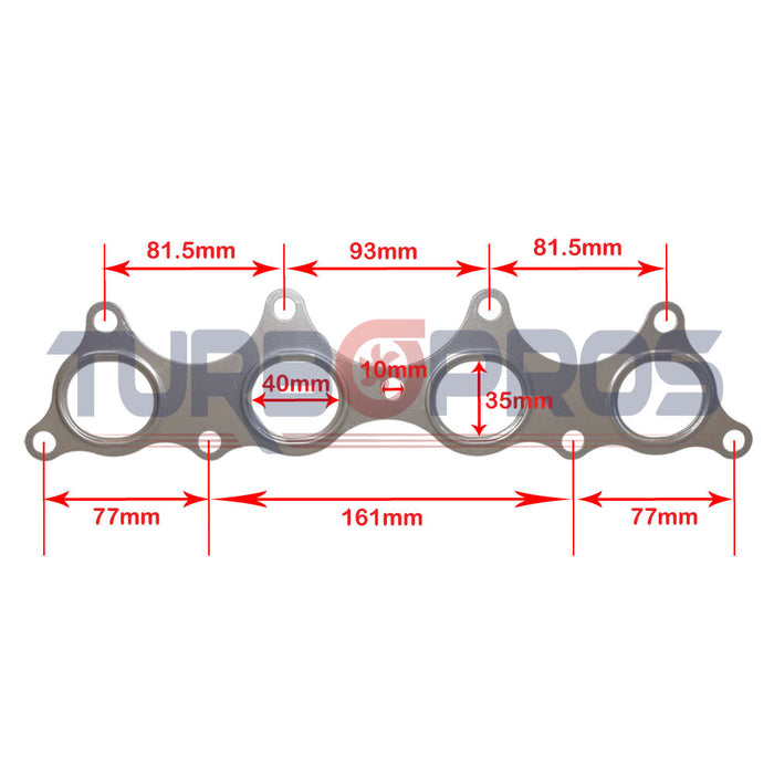 Turbo Charger To Exhaust Manifold Gasket For Hyundai Veloster / Kia Pro Ceed 1.6L
