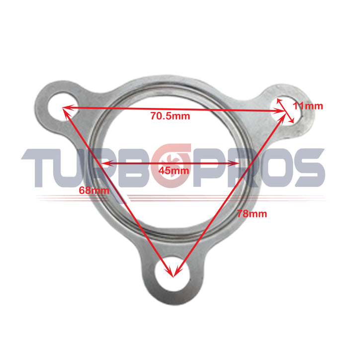 Turbo Charger To Exhaust Manifold Gasket For Toyota Landcruiser 200 Series 1VD-FTV 4.5L