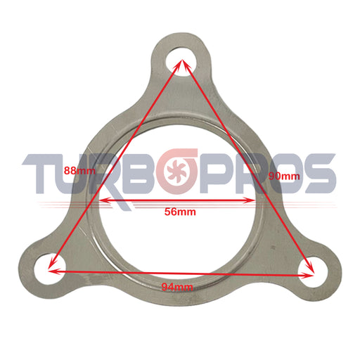 Turbo Charger To Dump Pipe Gasket For Nissan Navara D40 YD25 2.5L 2010 Onwards