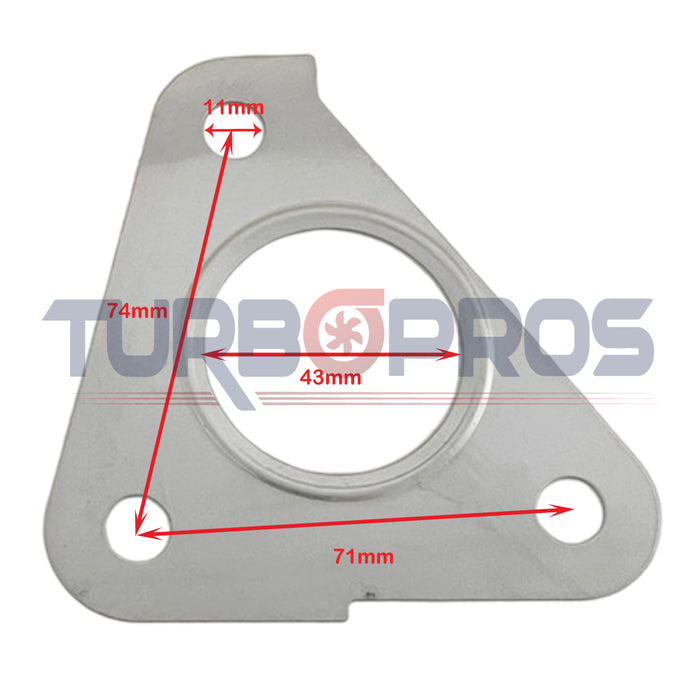 Turbo Charger To Exhaust Manifold Gasket For Nissan Patrol GU Y61 RD28 2.8L