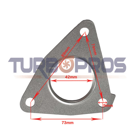 Turbo Charger To Exhaust Manifold Gasket For Nissan Patrol GU ZD30 3.0L Water Cooled