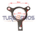 Turbo Charger To Dump Pipe Gasket For Nissan Pathfinder R51 YD25 2.5L 3-Bolt Type