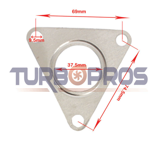 Turbo Charger To Exhaust Manifold Gasket For Land Rover Defender 2.4L
