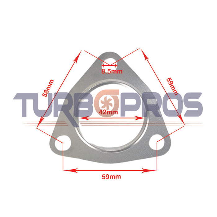 Turbo Charger To Exhaust Manifold Gasket For Holden Captiva Z20S 2.0L