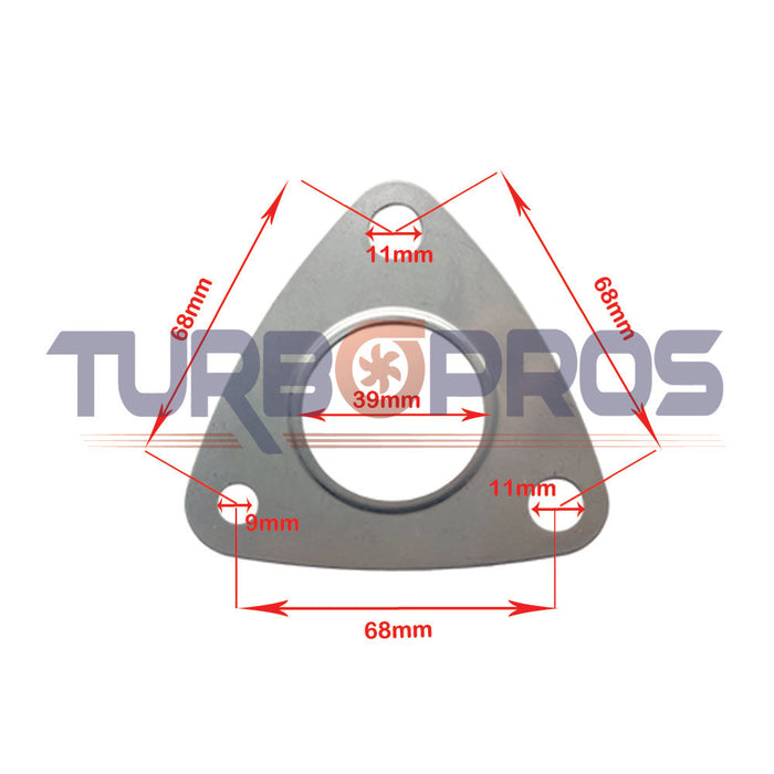 Turbo Charger To Exhaust Manifold Gasket For Jaguar XJ 3.0L Passenger Side