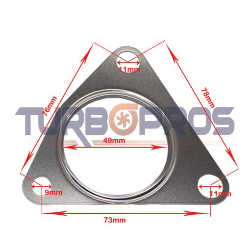 Turbo Charger To Exhaust Manifold Gasket For Ford Transit 2.2L FWD 786880-0023