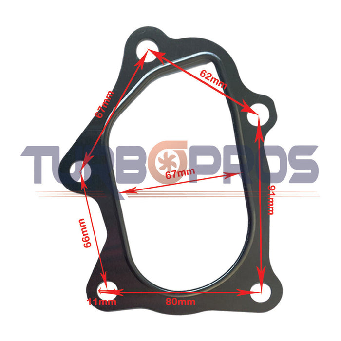 Turbo Charger To Dump Pipe Gasket For Subaru Impreza GT EJ255 2.5L