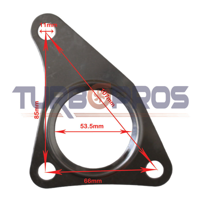 Turbo Charger To Exhaust Manifold Gasket For Subaru Impreza WRX GT EJ255 2.5L