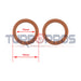 Turbo Charger Oil Feed Gasket For Subaru Forester XT EJ255 2.5L 2003-2008