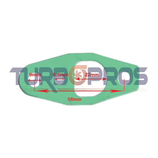Turbo Charger Oil Feed & Return Gasket For Toyota Hilux 1KZ-TE 3.0L