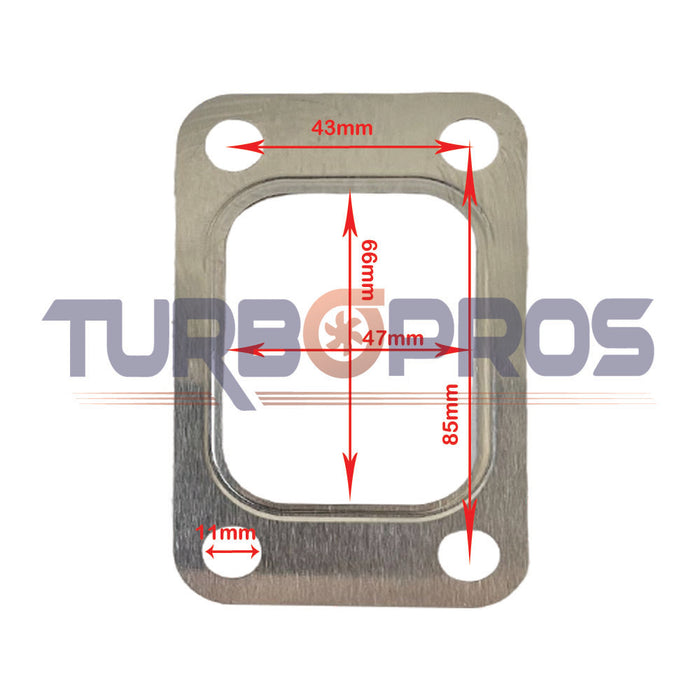 Turbo Charger To Exhaust Manifold Gasket For Nissan Patrol GU Y61 TD42 4.2L