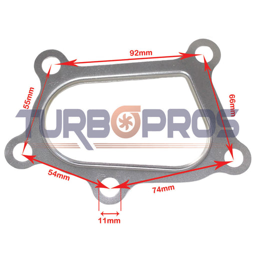 Turbo Charger To Dump Pipe Gasket For Mazda MPS 2.3L Petrol