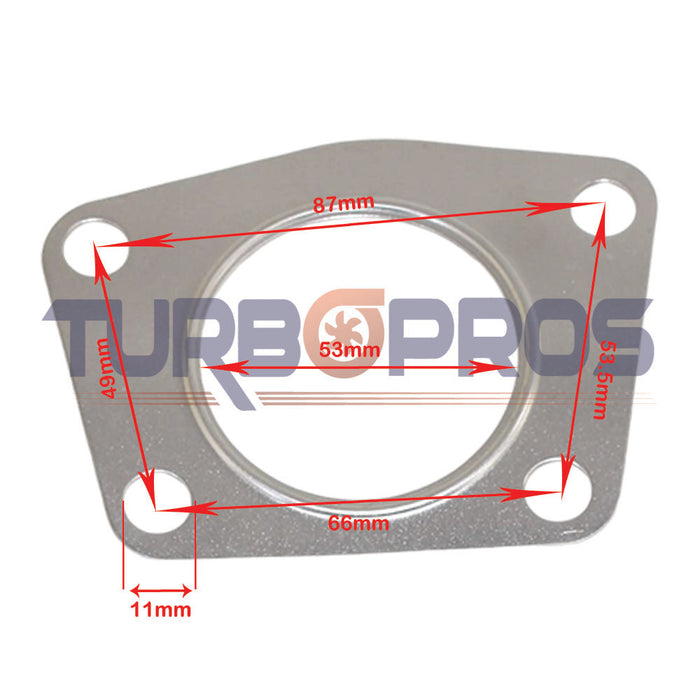Turbo Charger To Exhaust Manifold Gasket For Mazda 3 2.3L Petrol