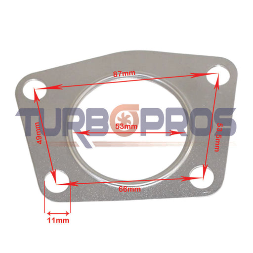 Turbo Charger To Exhaust Manifold Gasket For Mazda 6 2.3L Petrol