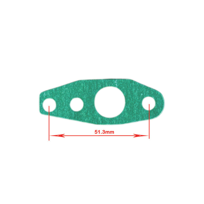 Universal Turbo Charger Oil Feed & Return Flange Gasket (51mm Bolt Span)