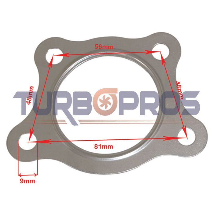 Turbo Charger To Dump Pipe Gasket For Isuzu D-Max 4JJ1 3.0L 2007-2010