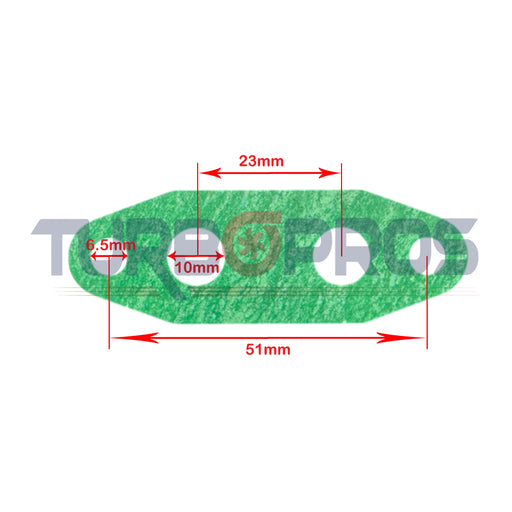Turbo Charger Coolant Feed & Return Gasket For Ford Ranger 2.5L / 3.0L