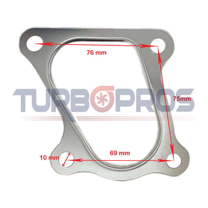 Turbo Charger To Dump Pipe Gasket For Mitsubishi Triton MN 4D56 2.5L 2WD