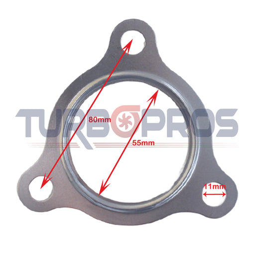 Turbo Charger To Dump Pipe Gasket For Mitsubishi Pajero 4M41 3.2L VT12