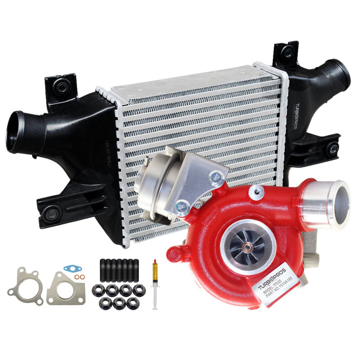 GEN1 High Flow Turbo Charger With 64mm Intercooler For Mitsubishi ASX 4N13 1.8L 1515A185