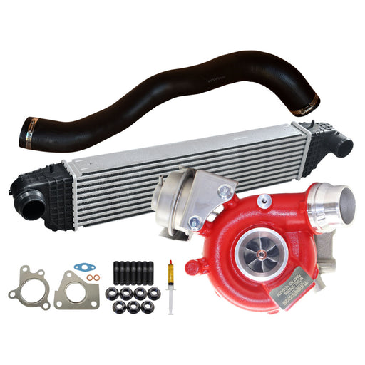 GEN1 High Flow Turbo Charger With 62mm Intercooler & Hoses For Mitsubishi Outlander 4N14 2.2L