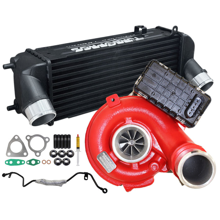 GEN1 High Flow Turbo Charger With 84mm Intercooler And Genuine Oil Feed Pipe For Kia Sorento D4HB 2.2L 2009-2014