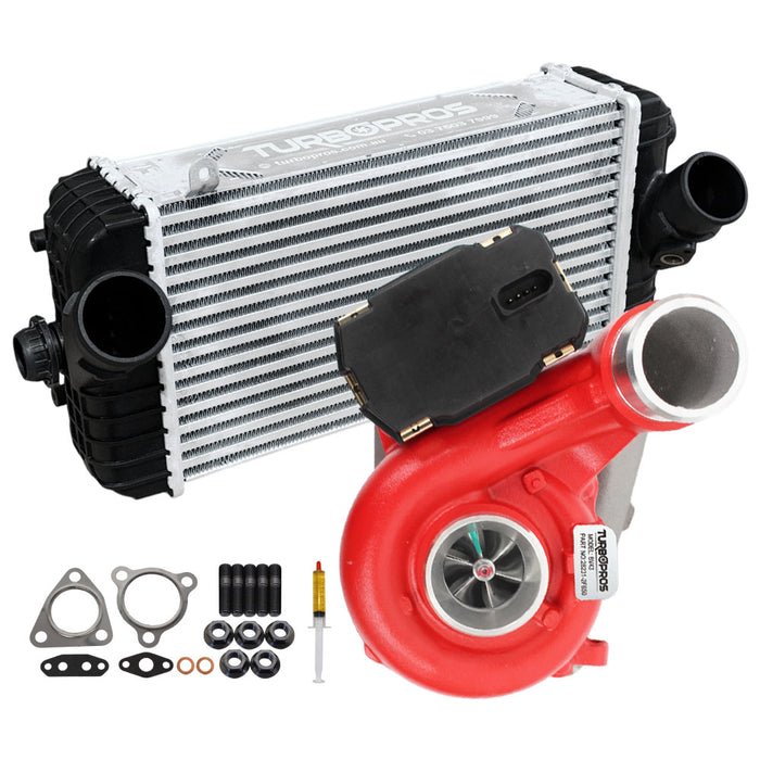 GEN1 High Flow Turbo Charger With 84mm Intercooler For Hyundai Santa Fe & Kia Sorento D4HB 2.2L 2014 Onwards