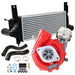 GEN1 High Flow Turbo Charger With 62mm Intercooler & Hoses For Nissan Navara D40 / Pathfinder R51 YD25 2.5L