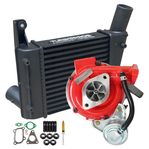 GEN1 High Flow Turbo Charger With 63mm Intercooler For Nissan Navara D22 YD25 2.5L