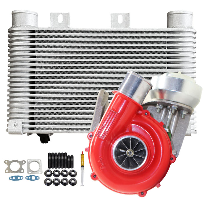 GEN1 High Flow Turbo Charger With 64mm Intercooler For Mazda BT-50 WLAT 2.5L / WEAT 3.0L & Ford PJ PK Ranger WLAT 2.5L / WEAT 3.0L