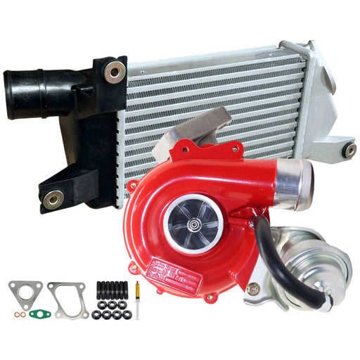 GEN1 High Flow Turbo Charger With 50mm Intercooler For Mitsubishi Triton MN / Challenger 4D56 2.5L 2WD VT10