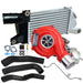 GEN1 High Flow Turbo Charger With 50mm Intercooler & Hoses And Genuine Oil Feed Pipe For Mitsubishi Challenger 4D25 2.5L