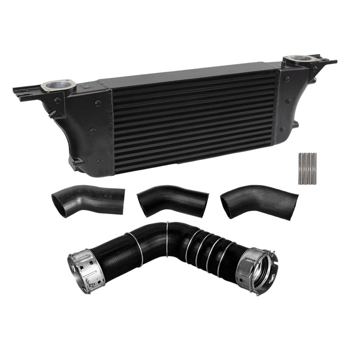 Upgrade Aluminium 90mm Intercooler & Hoses For Nissan Pathfinder R51/Navara D40 Ti 550 V9X V6 3.0L