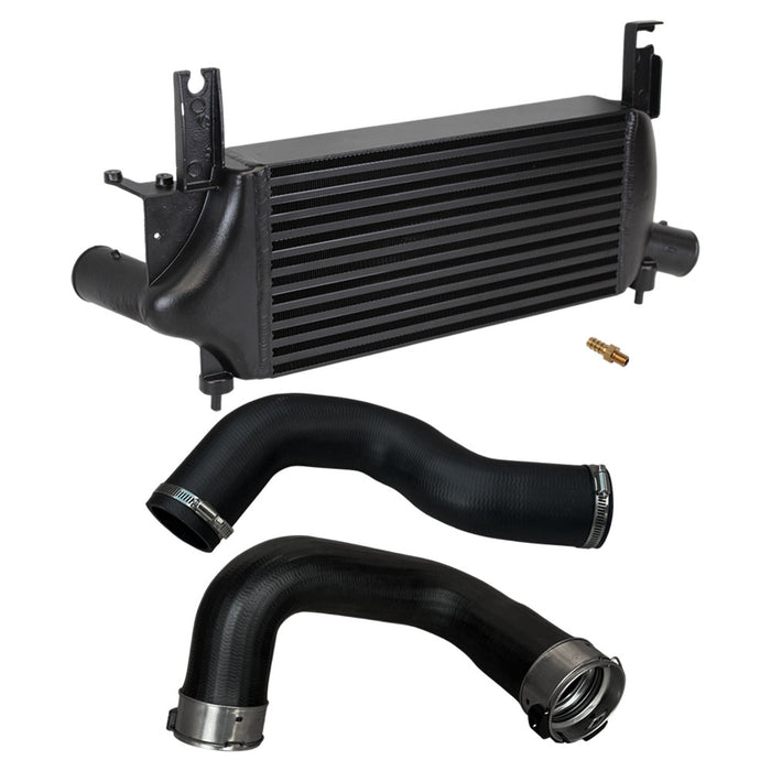 Upgrade Aluminium 75mm Intercooler & Hoses For Nissan Pathfinder R51/Navara D40 YD25 2.5L