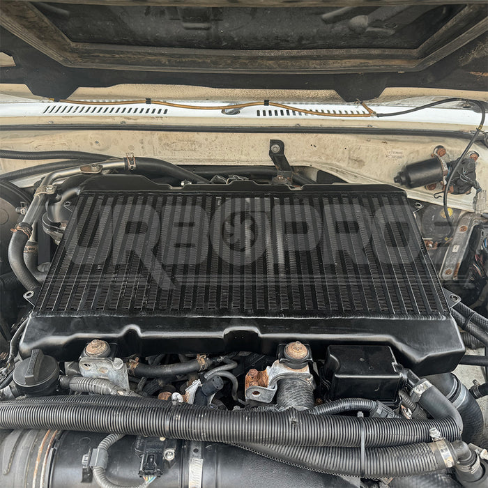 Upgrade Aluminium 60mm Intercooler For Toyota LandCruiser 79 Series VDJ79R 1VD-FTV V8 4.5L