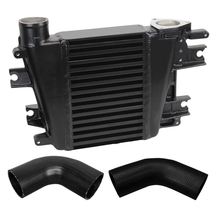 Upgrade Aluminium 65mm Intercooler & Hoses For Nissan Patrol GU Y61 ZD30 3.0L Direct injection 2000-2007