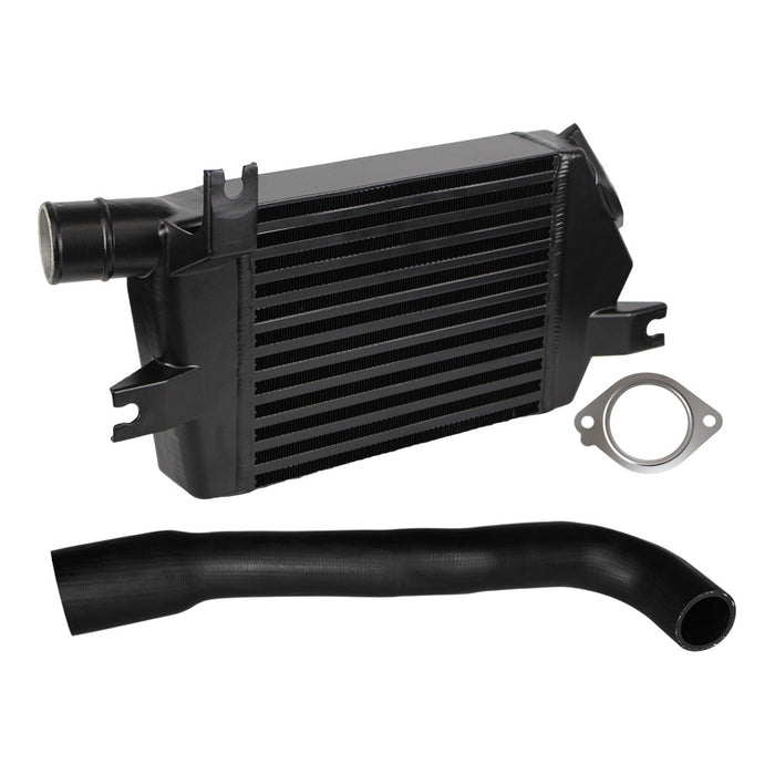 Upgrade Aluminium 60mm Intercooler & Hoses With Gaskets For Mitsubishi Triton MN/Challenger 4D56 2.5L 2WD 2009 Onwards