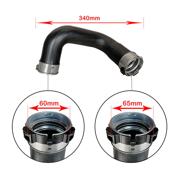 Upgrade Billet Turbo Charger With 62mm Intercooler & Hoses For Nissan Pathfinder R51 YD25 2.5L 2010 Onwards