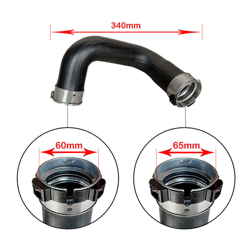 Hot Side Intercooler Hose For Nissan Pathfinder R51 YD25 2.5L