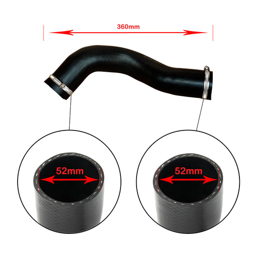 Cold Side Intercooler Hose For Nissan Pathfinder R51 YD25 2.5L