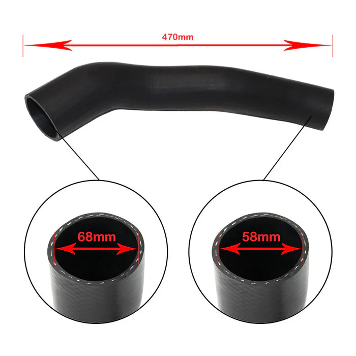 GEN1 High Flow Turbo Charger With 50mm Intercooler & Hoses And Genuine Oil Feed Pipe For Mitsubishi Triton MN 4D56 2.5L