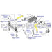 Upgrade Billet Turbo Charger With 62mm Intercooler & Hoses And Genuine Oil Feed Pipe For Nissan Pathfinder R51 YD25 2.5L 3-Bolt