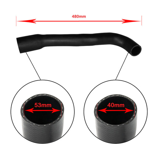 Hot Side Intercooler Hose For Mitsubishi Triton MN 4D56 2.5L 2WD 2009 Onwards