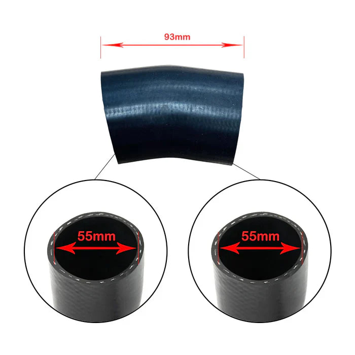 GEN1 High Flow Turbo Charger With 65mm Intercooler & Hoses And Genuine Oil Feed Pipe For Nissan Patrol GU ZD30 3.0L Fits Early DI 2000-2002