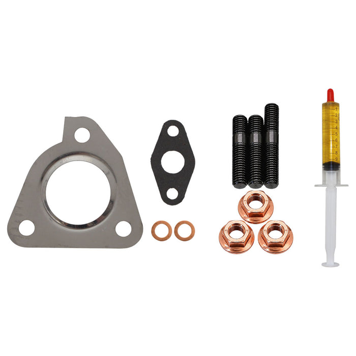 Turbo Charger Installation Stud, Gasket & Lubricant Kit For Ssangyong Stavic 2.0L