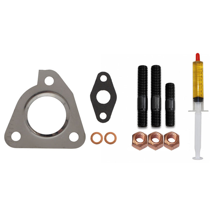 Turbo Charger Installation Stud, Gasket & Lubricant Kit For Ssangyong Stavic 2.0L