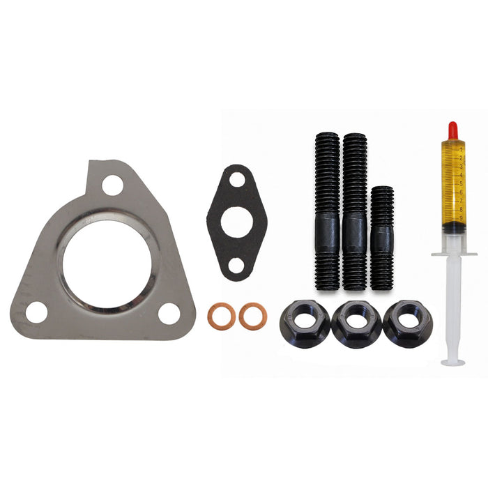 Turbo Charger Installation Stud, Gasket & Lubricant Kit For Ssangyong Actyon Sport 2.0L