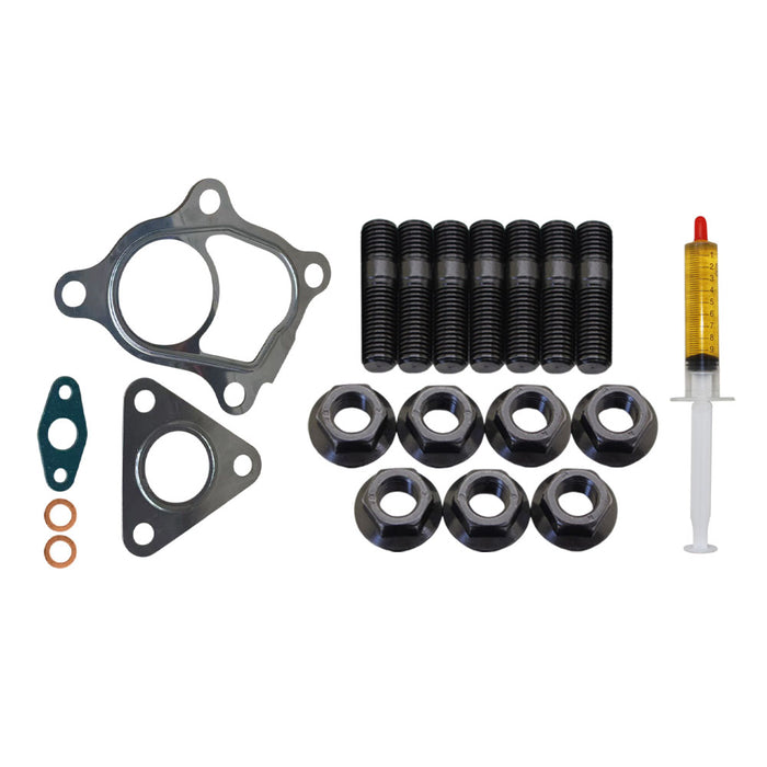 Turbo Charger Installation Stud, Gasket & Lubricant Kit For Mitsubishi Pajero NM / NP 4M41 3.2L 2000-2006